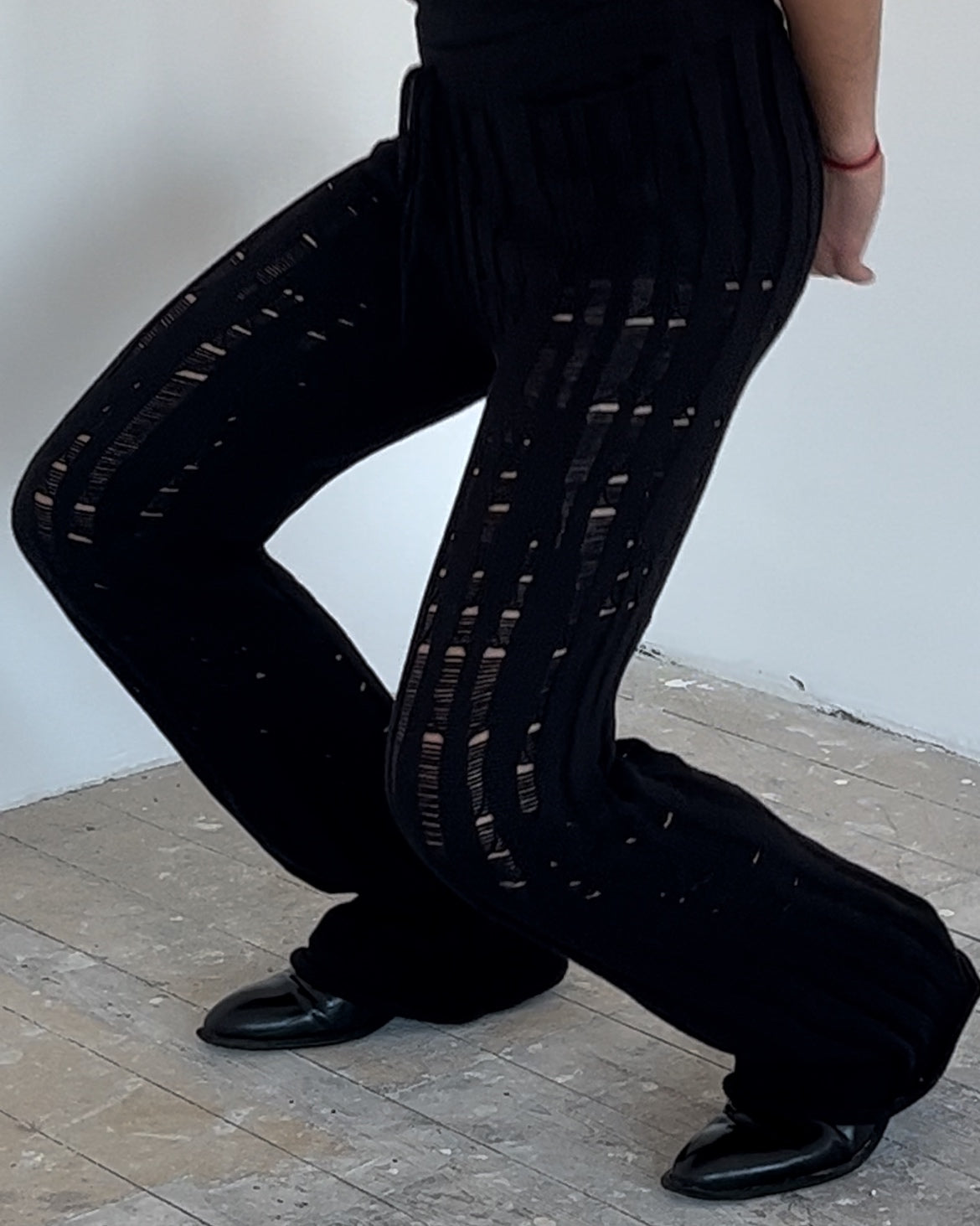 pleated pants